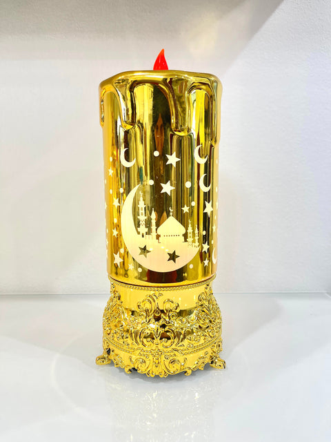 Lanterne Decorative Luminose Ramadan Oro