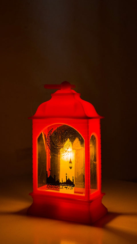 Lanterna Ramadan, decorazioni Ramadan, lanterna a pile, candela a pile, Hijab Paradise
