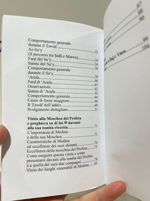 Guida tascabile Hajj e Umra