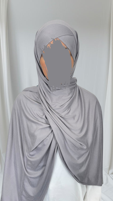 Hijab incrocio unico Jersey