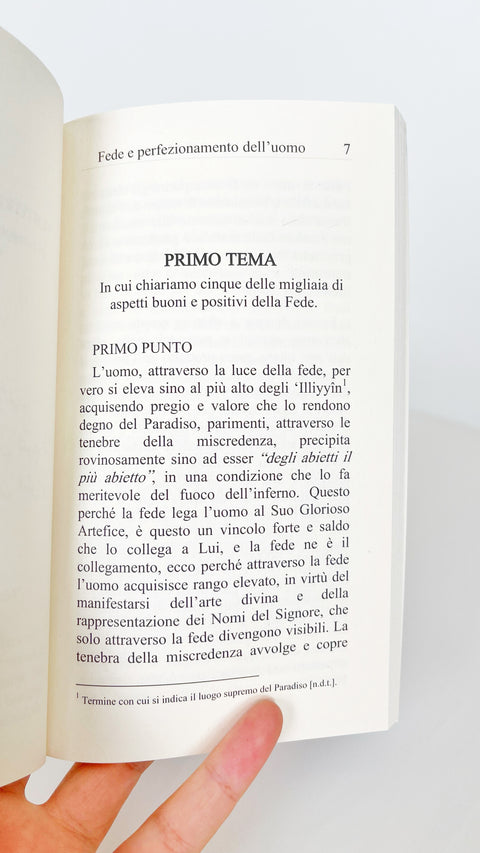 Fede e perfezionamento dell’uomo - Said Nursi