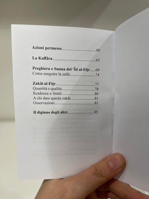 Sawm Ramadan e gli altri digiuni