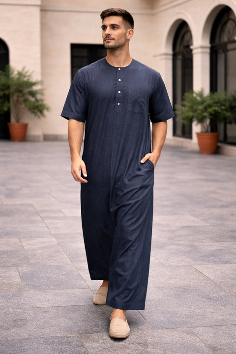 Qamis Al-Fakhr maniche corte