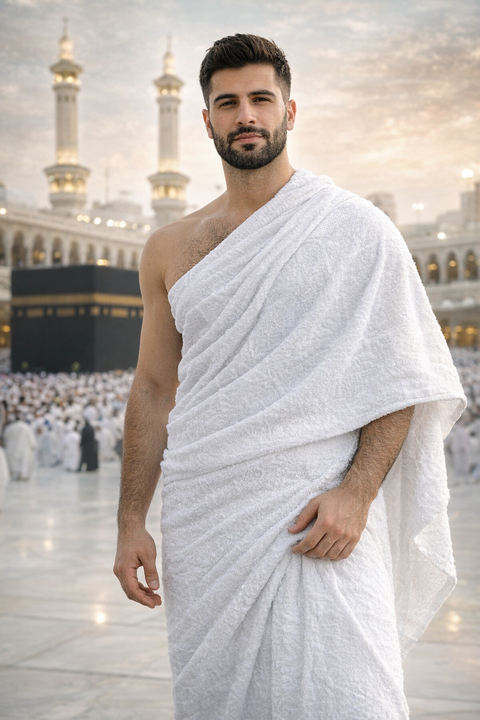 Ihram in cotone 1250 grammi – Set Ihram per Hajj e Umrah