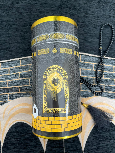 Set Preghiera Kaaba – Tappeto + Tasbih + Custodia Decorata