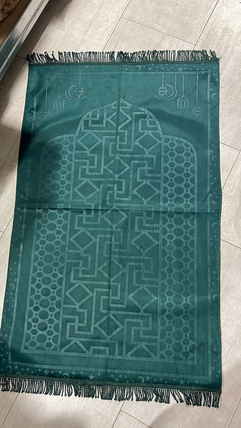 Tappeto da preghiera bicolore