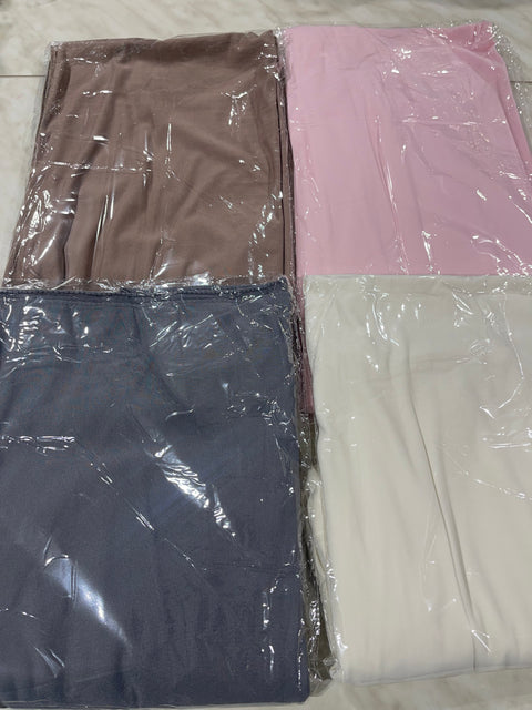 Hijab semi pronto jersey premium lati uguali 65% cotone 35% viscosa