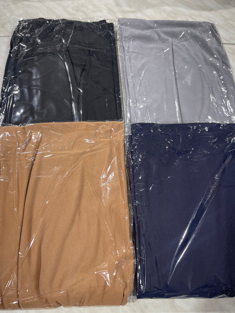 Hijab semi pronto jersey premium lati uguali 65% cotone 35% viscosa