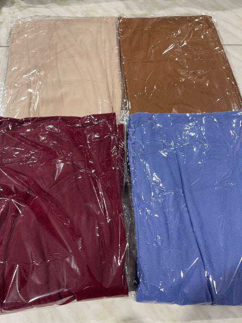 Hijab semi pronto jersey premium lati uguali 65% cotone 35% viscosa