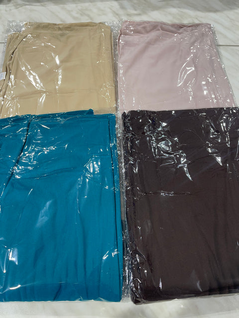 Hijab semi pronto jersey premium lati uguali 65% cotone 35% viscosa