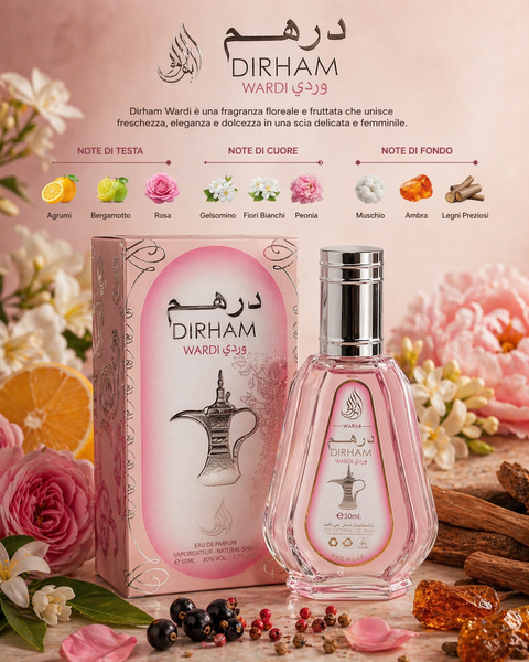 DIRHAM WARDI Eau de parfum 50 ml