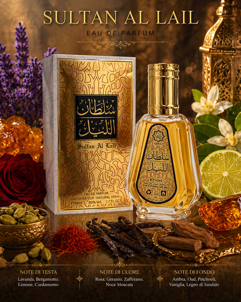 SULTAN AL LAIL Eau de parfum 50 ml