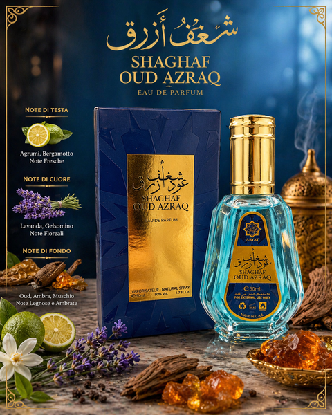 SHAGHAF OUD AZRAQ Eau de parfum 50 ml