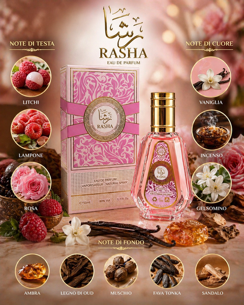 RASHA Eau de parfum 50 ml