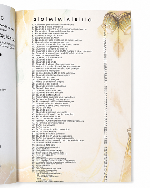 Invocazioni quotidiane e Hadith