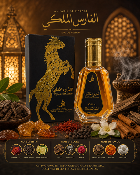 Al FARIS AL MALAKI Eau de parfum 50 ml