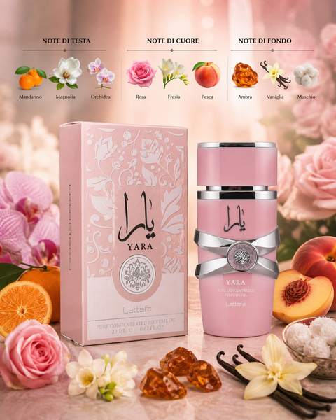YARA pure concentrated parfume oil 20 ml