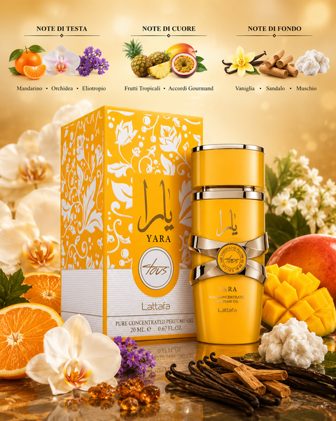 YARA TOUS pure concentrated parfume oil 20 ml