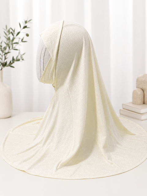 Hijab Khimar XL con Fantasia