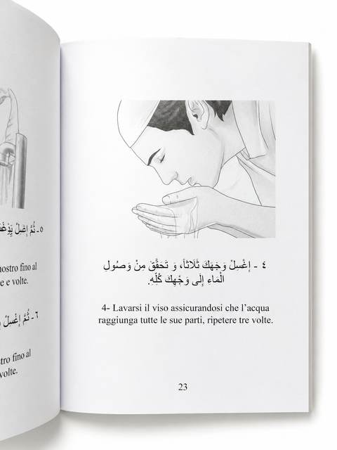Guida alla preghiera , Insegnamento di orazioni- tallim as salat (italiano/arabo)