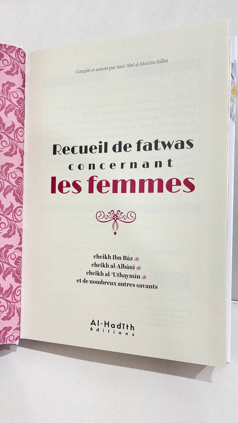 RECUEIL DE FATWAS CONCERNANT LES FEMMES - 'AMR 'ABD AL-MUN'IM SALÎM - Hijab Paradise