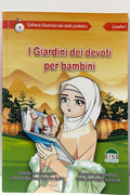 Giardini dei devoti illustrati per bambini in italiano - Hijab Paradise - illustrazione e raccolta dei detti