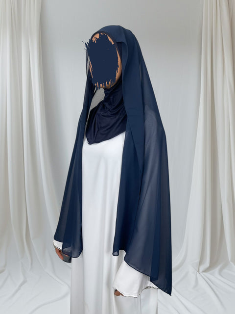 Ninja Hijab chiffon crepe