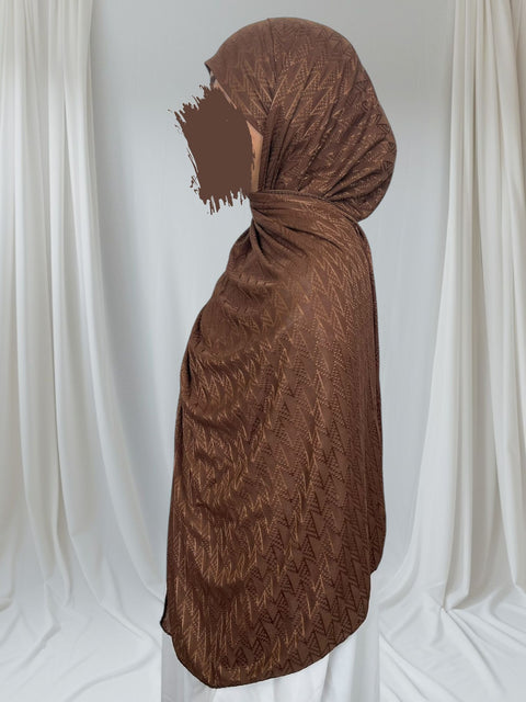 Hijab GeoChic 50% Cotone 50% viscosa