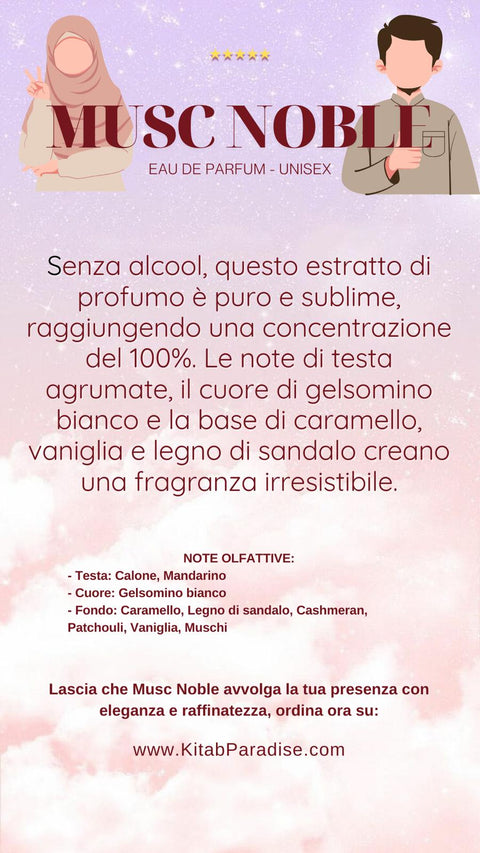 MUSC NOBLE estratto di profumo