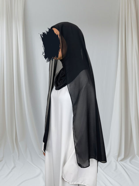 Ninja Hijab chiffon crepe