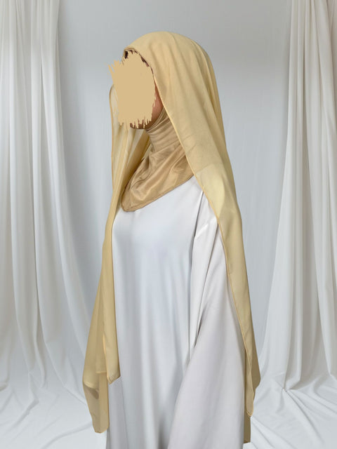 Ninja Hijab chiffon crepe