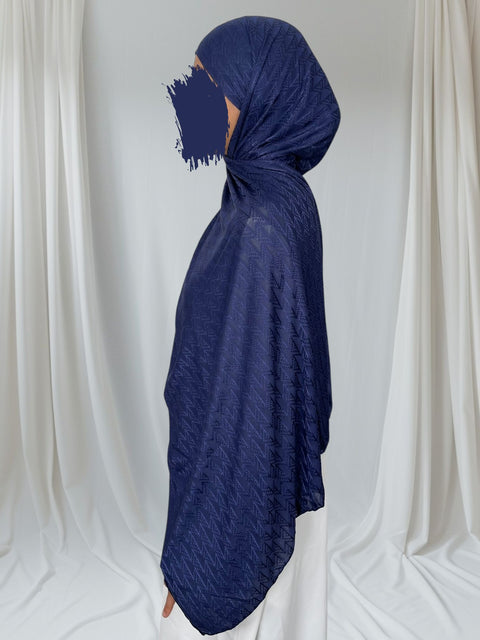 Hijab GeoChic 50% Cotone 50% viscosa