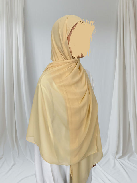 Ninja Hijab chiffon crepe