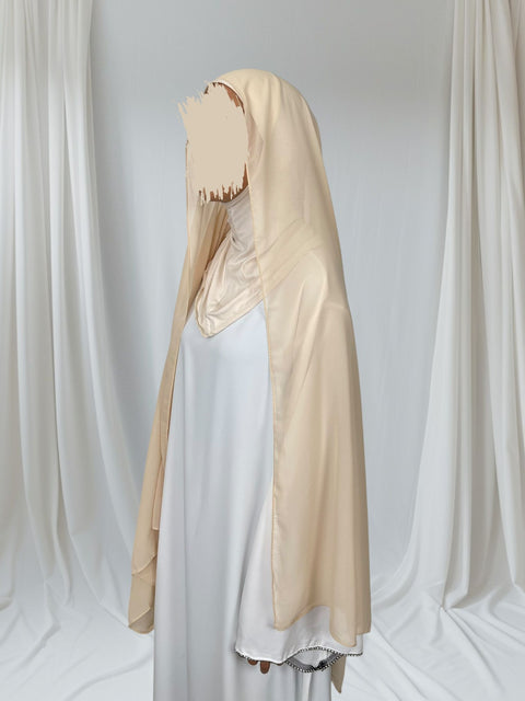 Ninja Hijab chiffon crepe